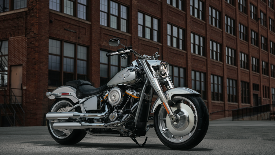 Harley-Davidson Fat Boy Gray Ghost